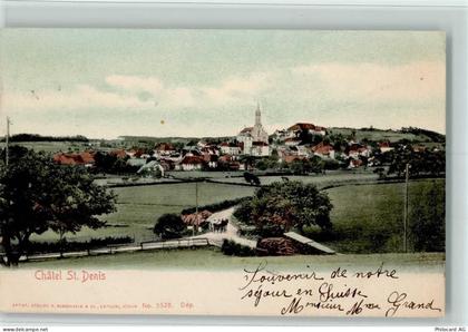 1618 Châtel-St-Denis 1907 - Edition Guggenheim 3528 - 13097940