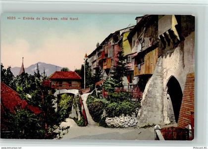 1663 Gruyères - Entrée de Gruyères côté Nord - 11064408