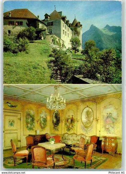 1663 Gruyères - Schloss Salon Louis XV - 39490678
