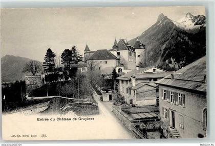 1663 Gruyères - Schlosseingang - 10619436