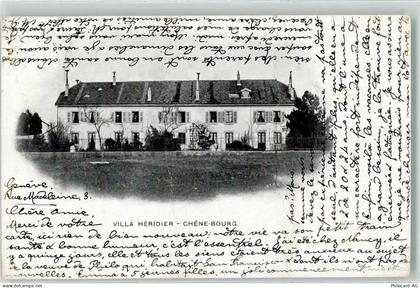 1225 Chêne-Bourg Villette GE 1906 - Villa Heridier - 10592477
