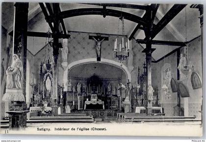 1242 Satigny Peney GE 1914 - Kirche Innen - 51425292