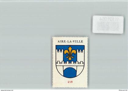 1288 Aire-la-Ville - Vignette Wappen Kaffee Hag ca 1920-1940 Aire-La-Vil... - 11101054