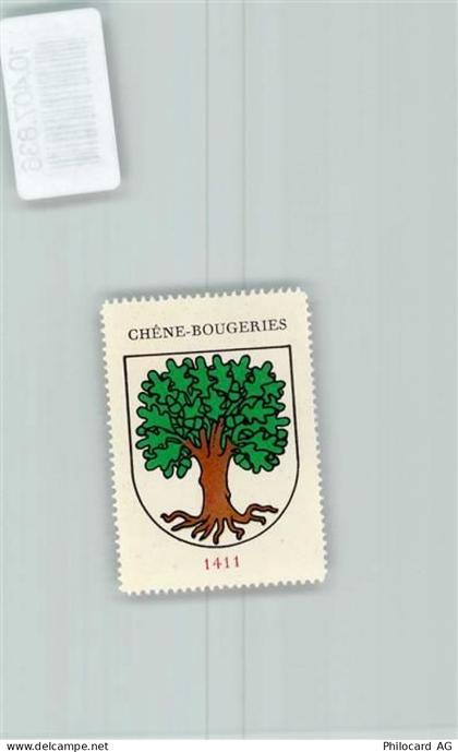 1224 Chêne-Bougeries - Vignette Wappen Kaffee Hag 1920-1940 - 10407836