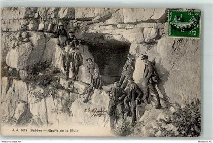 1200 Genève Genf - Grotte de la Mule Saleve Männer Frau Tracht - 10587644