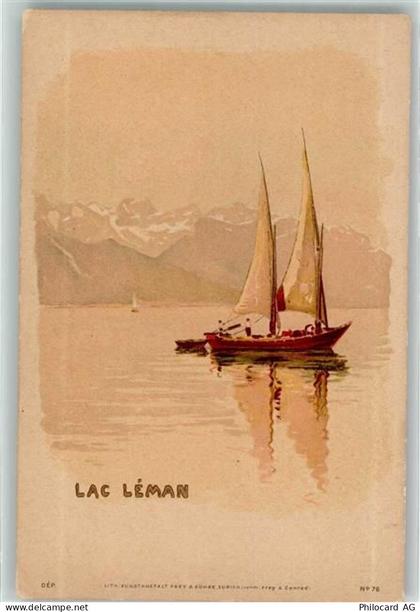 Genfersee Lac Leman - Segelschiff - 39488087