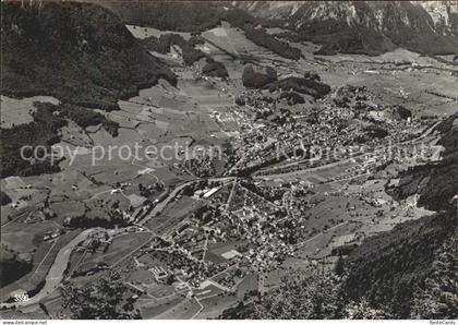 Ennenda und Glarus Tiefblick