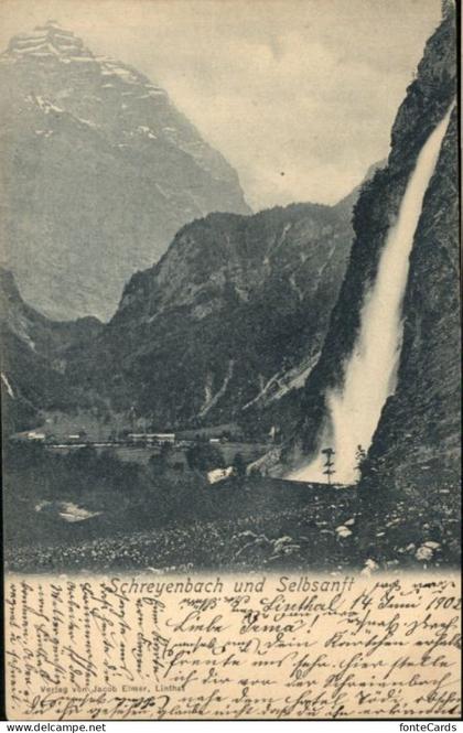 Linthal Glarus Linthal Schreyenbach Selbsanft