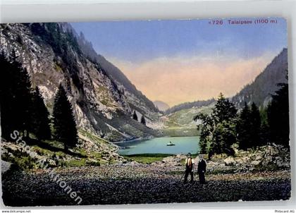 8757 Filzbach Lithographie Talalpsee - 51796573