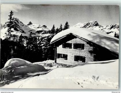 8750 Glarus - Ruessdilihütte Kärpfgebiet Kt. Glarus Winter - 11058412