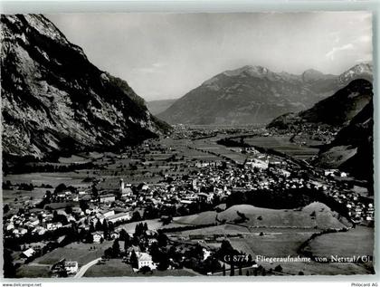 8754 Netstal Gebrauchsspuren Fliegeraufnahme - 13146137