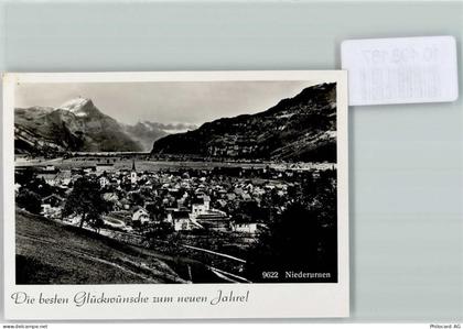 8867 Niederurnen FOTO KEINE AK Foto 10cm x 7cm Fliegeraufnahme Neujahrsw... - 10498187
