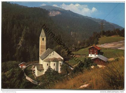 Alvaschein - Kirche St. Peter Mistail - AK-Grossformat - Verlag Foto-Gross St. Gallen