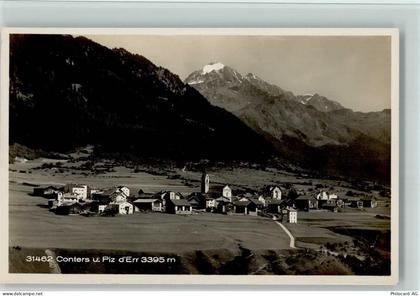 7241 Conters im Prättigau 1930 Foto AK Nr. 31462 Wehrli - Vue Generale A... - 13085363