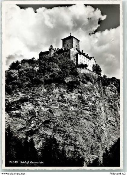 7411 Sils im Domleschg Foto AK Schloss Ortenstein Foto Gross - 39697154