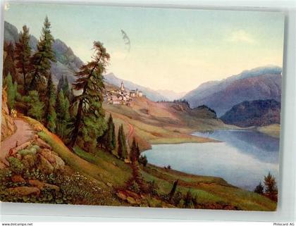 7411 Sils im Domleschg Künstlerkarte Künstler Meyer-Attendorfer Im Obere... - 39489822