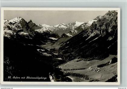 7434 Sufers 1931 - mit Rheinwaldgebirge - 10257980