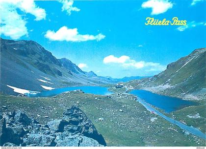 Carte Postale - Suisse - GR Grisons - Fluela Passohe (2383 m) mit Schottensee und Schwarzsee - CPM - Carte Neuve - Voir