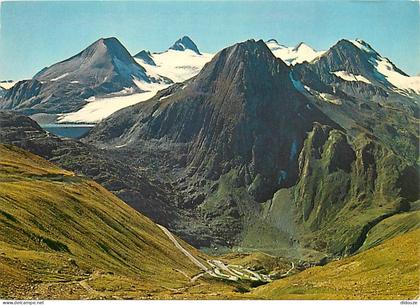 Carte Postale - Suisse - GR Grisons - Nufenenpass 2478 m. Griesgletscher, Bettelmatt-,Rot-, Paul- und Blinnenhorn - CPM