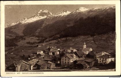CPA Breil Brigels Kanton Graubünden, Totalansicht