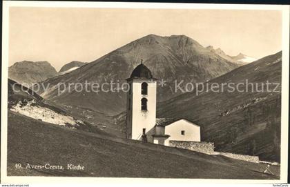 Cresta Avers Kirche