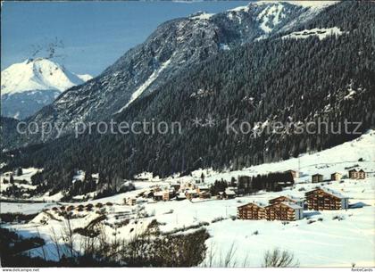 Cunter an der Julierstrasse mit Lenzerhorn