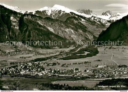 Landquart Fliegeraufnahme mit Klus