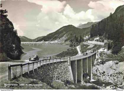Marmorerasee Marmorera-See 1700m Julierpass Albula GR Marmorerasee Julierpass St