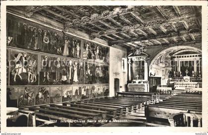 Mesocco Chiesa Santa Maria innen