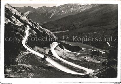 Ofenberg Ofenbergstrasse ob Tschierv Muenstertal Ortler