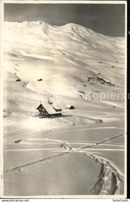 Parsenn Fideris Benaz Skihaus Leuberge