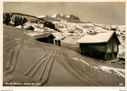 Piz Mundaun Abfahrt bei Ilanz