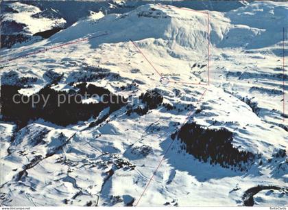 Piz Mundaun Fliegeraufnahme