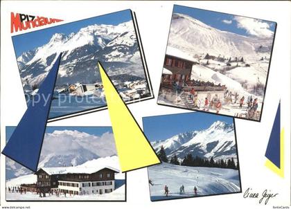 Piz Mundaun Skigebiet mit Surcuolm und Cuolm Sura