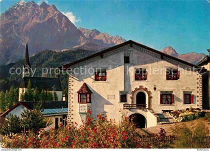 Scuol Tarasp Vulpera Engadiner-Haus in Scuol