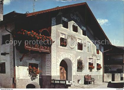 Scuol Tarasp Vulpera Engadinerhaus in Scuol