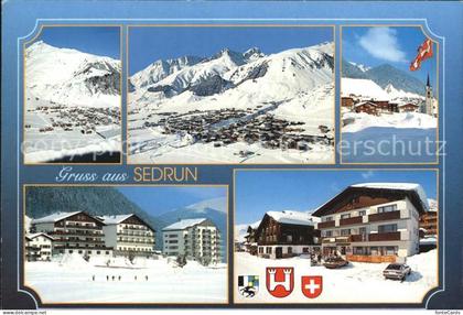 Sedrun Val Tujetsch Winter