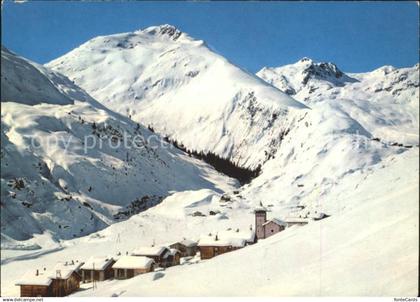 Selva Tujetsch mit Piz Covradi und Badus