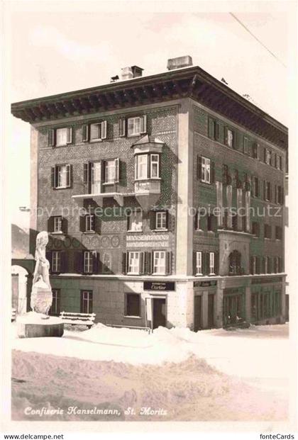 St Moritz  SANKT MORITZ GR Confiserie Hanselmann