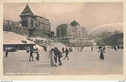 St Moritz  SANKT MORITZ GR Kurvereinrink