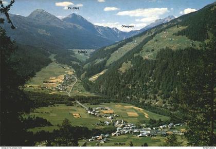 Sta Maria Muestair Valchava Fuldera Piz d Aint Ofenpass