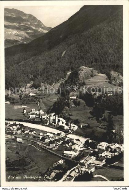 Sues Engadin Schweiz am Fl?elapass