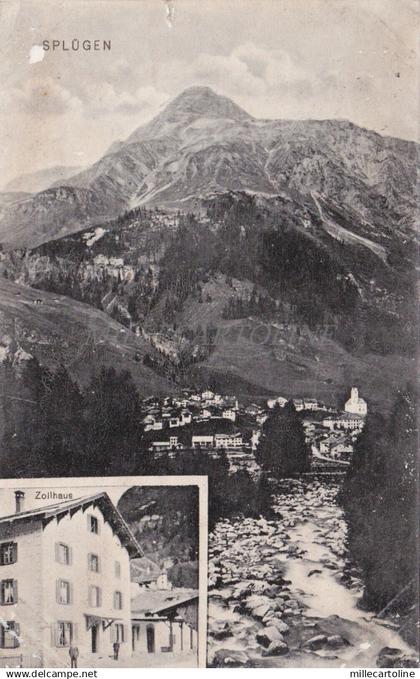 SWITZERLAND - Splügen - Views 1914