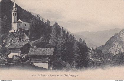SWITZERLAND - Val Bregaglia - S. Pietro e Castelmuro