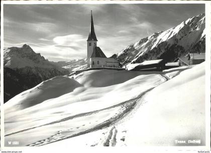 Tenna Bergkirche Winterimpressionen
