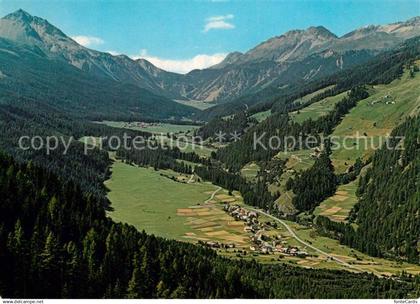Valchava mit Fuldera Piz d’Aint und Ofenpass