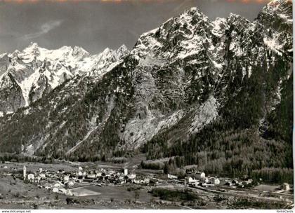 Vicosoprano GR Val Bregaglia Fliegeraufnahme