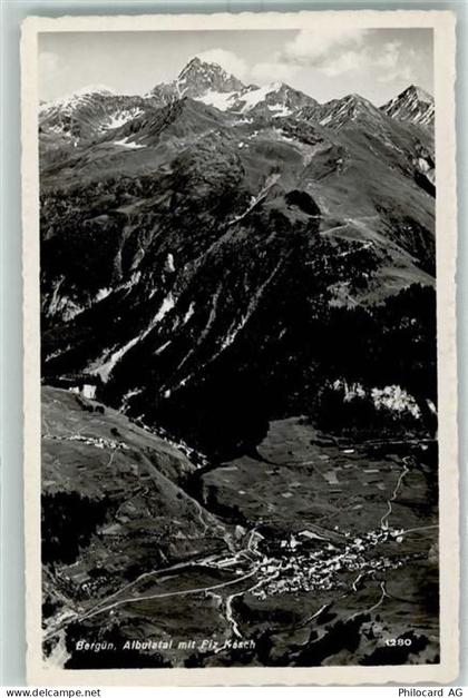 7482 Bergün Bravuogn - Fliegeraufnahme Albulatal - 10396187