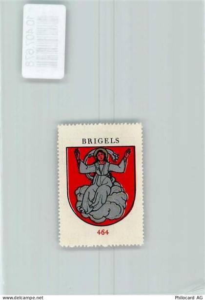 7165 Breil Brigels - Vignette Wappen Kaffee Hag 1920-1940 - 10407678