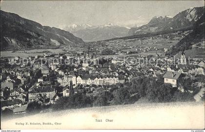 61277523 Chur GR Totalansicht / Chur /Bz. Plessur